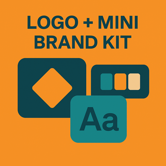 Logo and Mini Brand Kit || 2 Logo Concepts